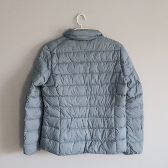 Uniqlo Womens Blue Sz M Ultra Light Feather Down Full Zip Packable Puffer Jacket - Picture 2 of 15